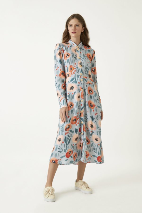 Vestido Aquarela