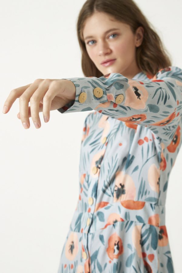 Vestido Aquarela