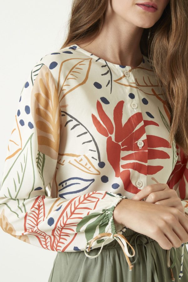 Blusa Folhagem