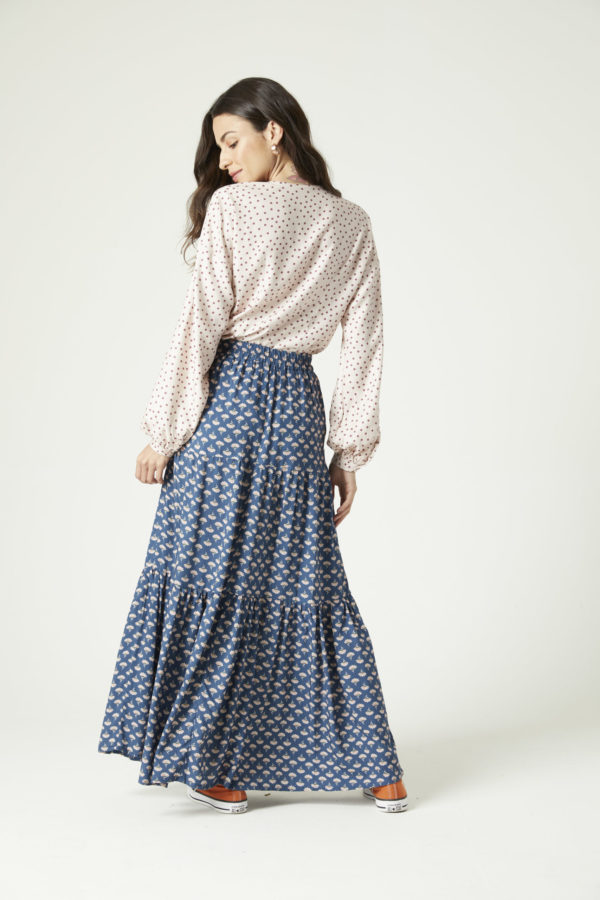 Saia Floral Leques - Image 3